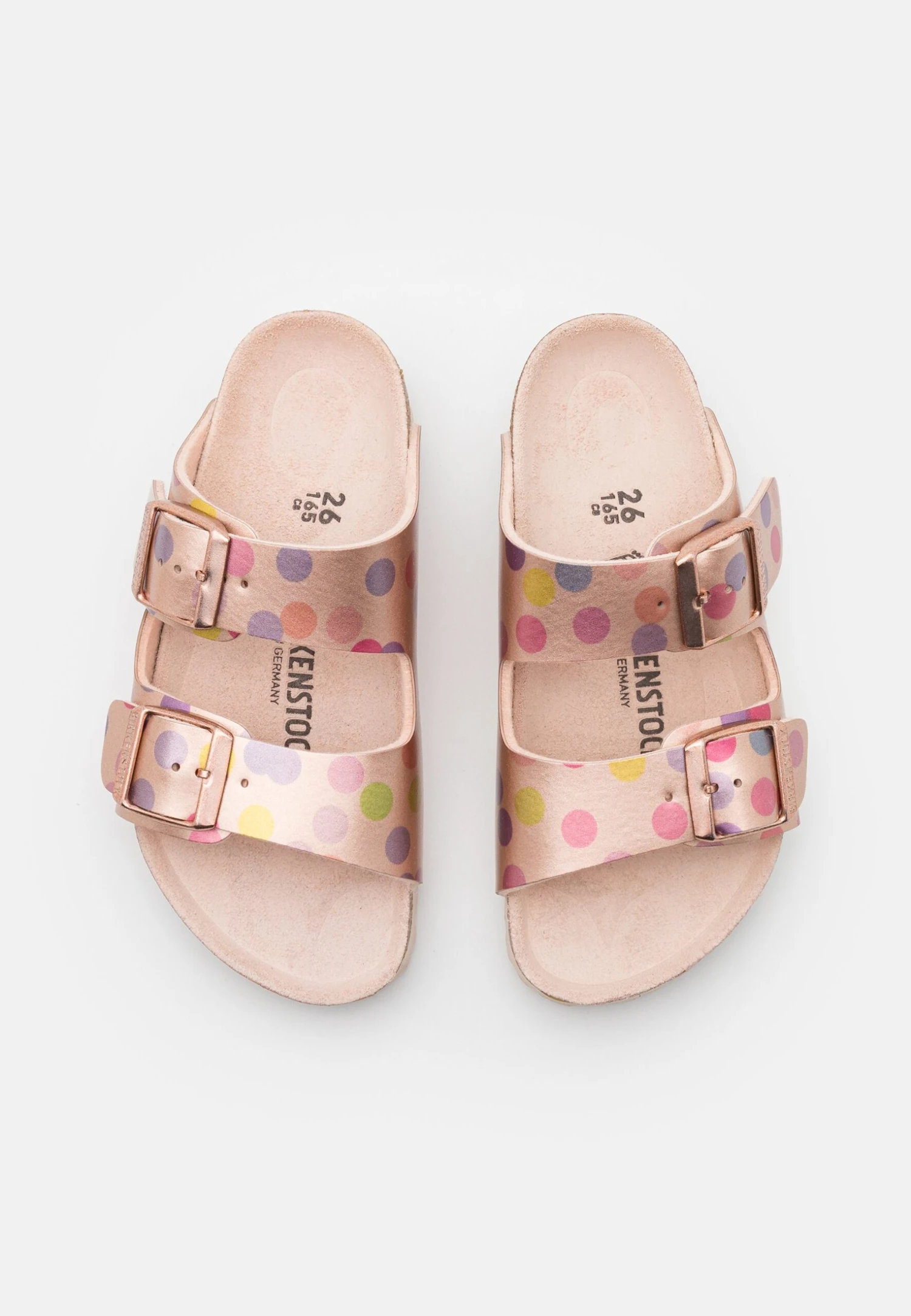 Birkenstock Arizona Kids Bf Metallic Dots Regular Fit - Sandalen - Electric Metallic 6 Birkenstock Arizona Kids Bf Metallic Dots Regular Fit - Sandalen - Electric Metallic - Afbeelding 4