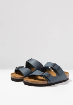 Birkenstock Arizona Narrow Fit - Pantoffels - Dunkelblau -Birkenstock Winkel a3ce3aa936644526b5b61e503f103960
