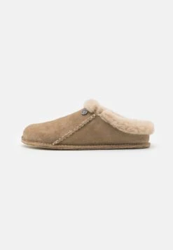 Birkenstock Zermatt Premium Unisex - Pantoffels - Taupe