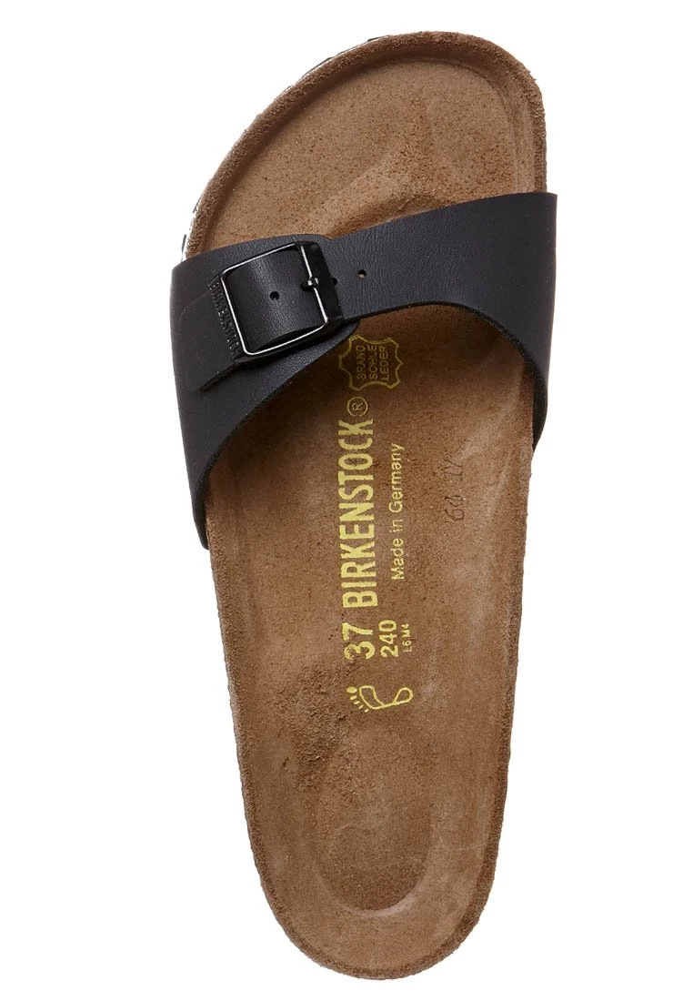 Birkenstock Madrid Bf Regular - Muiltjes - Schwarz 9 Birkenstock Madrid Bf Regular - Muiltjes - Schwarz - Afbeelding 7