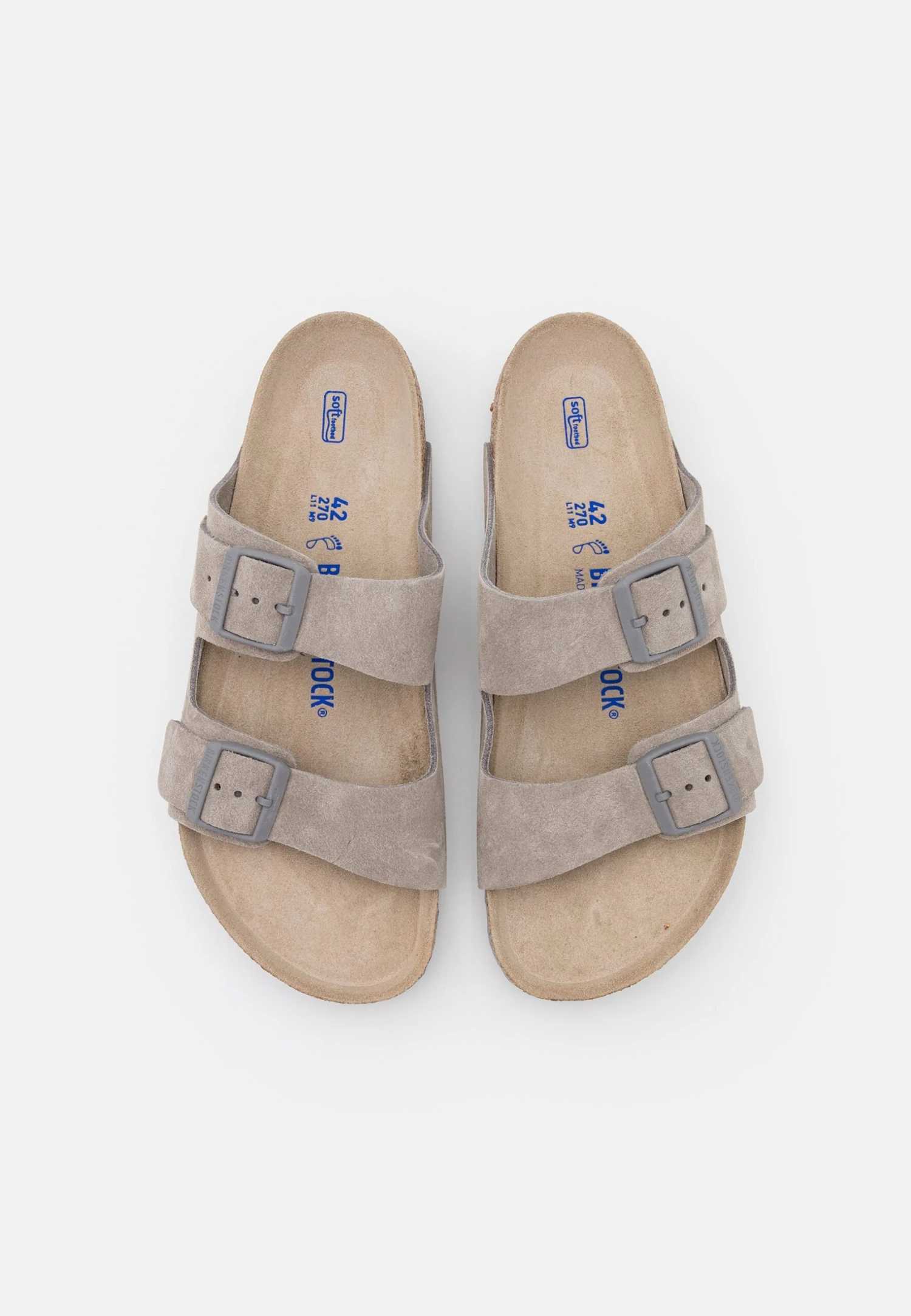 Birkenstock Arizona Soft Footbed Unisex - Pantoffels - Stone Coin 6 Birkenstock Arizona Soft Footbed Unisex - Pantoffels - Stone Coin - Afbeelding 4