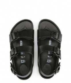 Birkenstock Milano Kids EVA Playground Narrow Black -Birkenstock Winkel birkenstock 1009353 milano kids eva playground narrow zwart 3 600