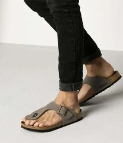 Birkenstock Ramses BFBC Regular Stone -Birkenstock Winkel birkenstock ramses sandaal stone 044051 model2 600