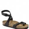 Birkenstock Yara Black Regular Birko-Flor Nubuck Black Regular Birko-Flor Nubuck