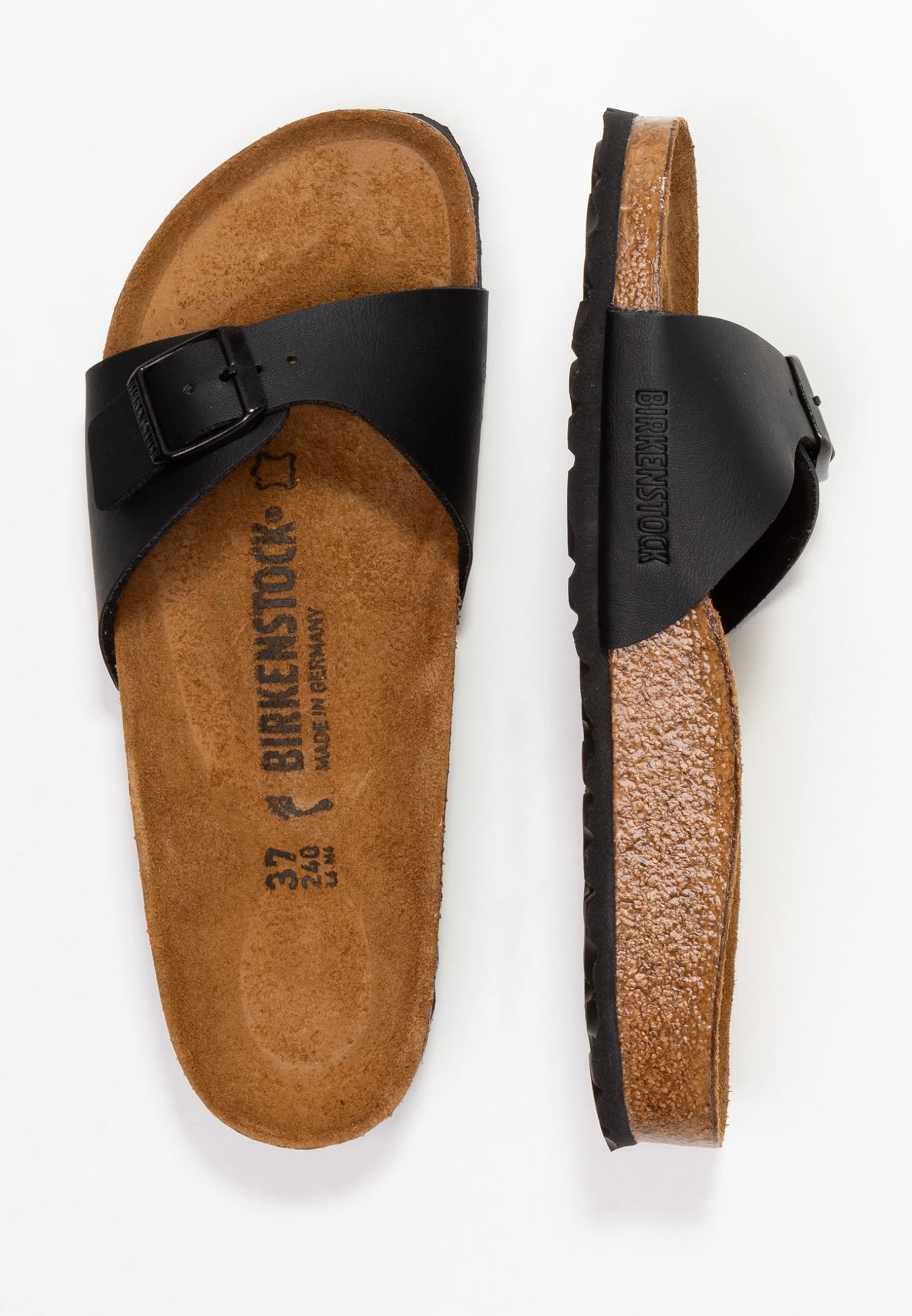 Birkenstock Madrid Bf Narrow - Pantoffels - Black 6 Birkenstock Madrid Bf Narrow - Pantoffels - Black - Afbeelding 4