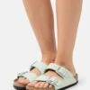 Birkenstock Arizona Sfb Nu Narrow - Teensandalen - Matcha