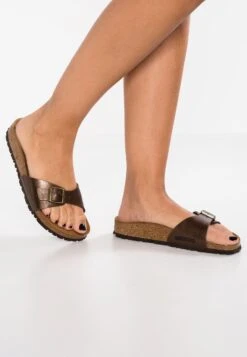 Birkenstock Winkel 41 Birkenstock Madrid - Muiltjes - Toffee