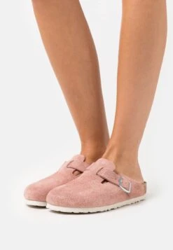 Birkenstock Boston Regular Fit - Muiltjes - Pink Clay