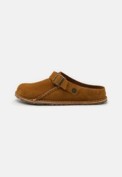 Birkenstock Lutry Premium Unisex - Pantoffels - Ocker