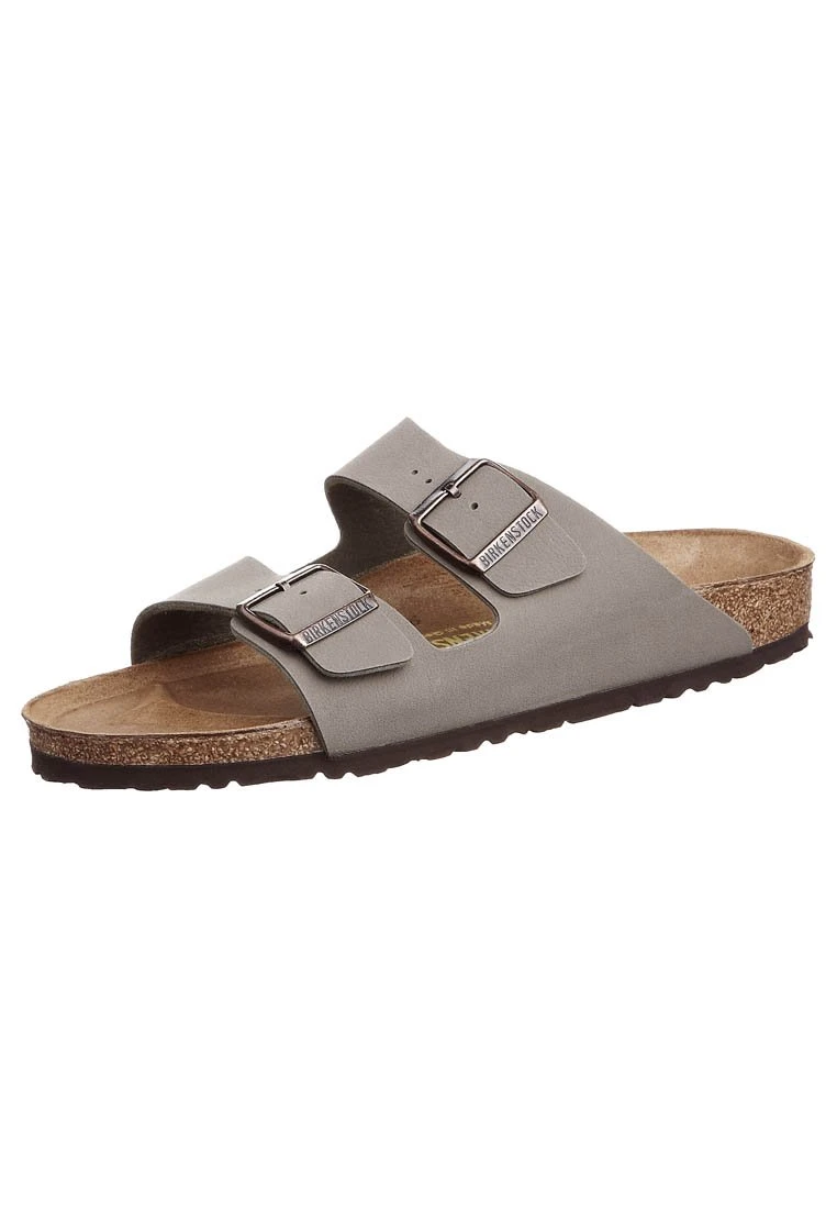 Birkenstock Arizona Narrow Fit - Muiltjes - Stone 3 Birkenstock Arizona Narrow Fit - Muiltjes - Stone