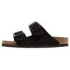 Birkenstock Arizona Soft Footbed Narrow Fit - Muiltjes - Black -Birkenstock Winkel dd81f12cf5874317a03ad9844d614178