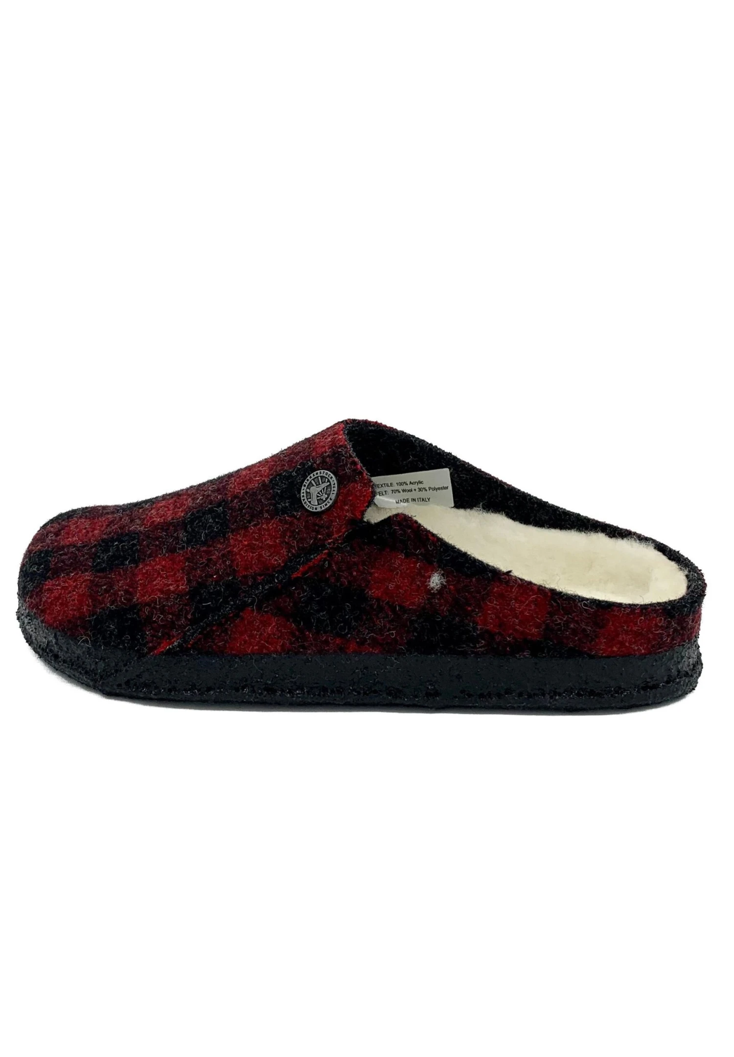 Birkenstock Pantoffels - Plaid Red 3 Birkenstock Pantoffels - Plaid Red
